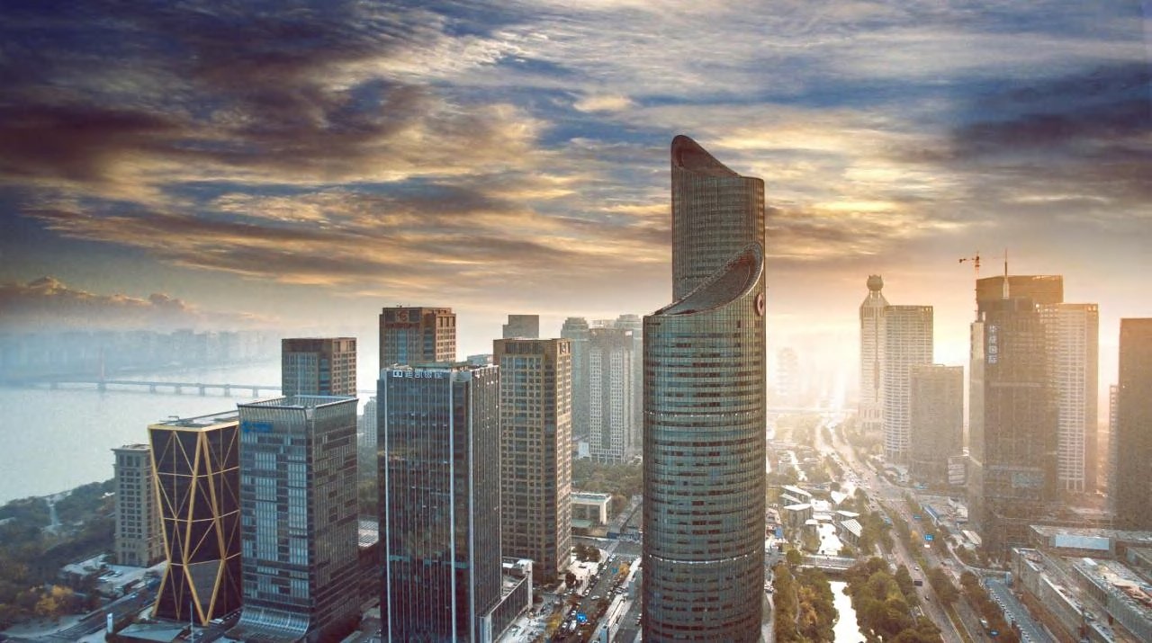 A real cityscape